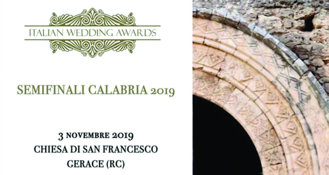 Semifinali regionali degli Italian Wedding Awards 2019.